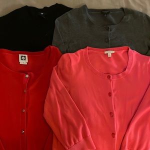 Cardigans - lot of 4